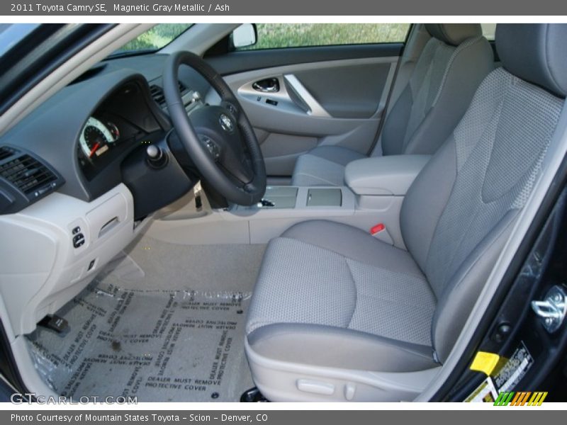Magnetic Gray Metallic / Ash 2011 Toyota Camry SE