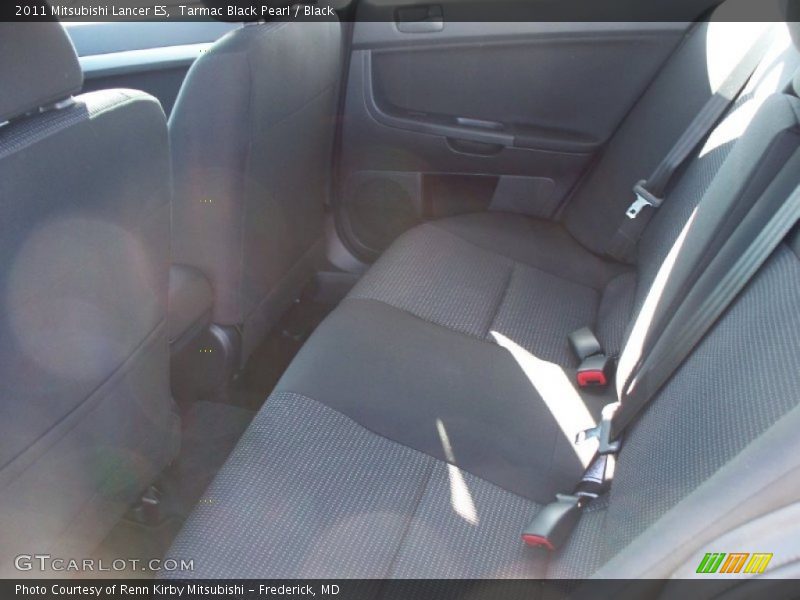 Tarmac Black Pearl / Black 2011 Mitsubishi Lancer ES