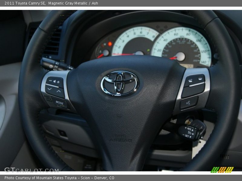 Magnetic Gray Metallic / Ash 2011 Toyota Camry SE
