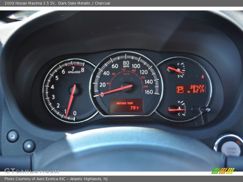 Dark Slate Metallic / Charcoal 2009 Nissan Maxima 3.5 SV