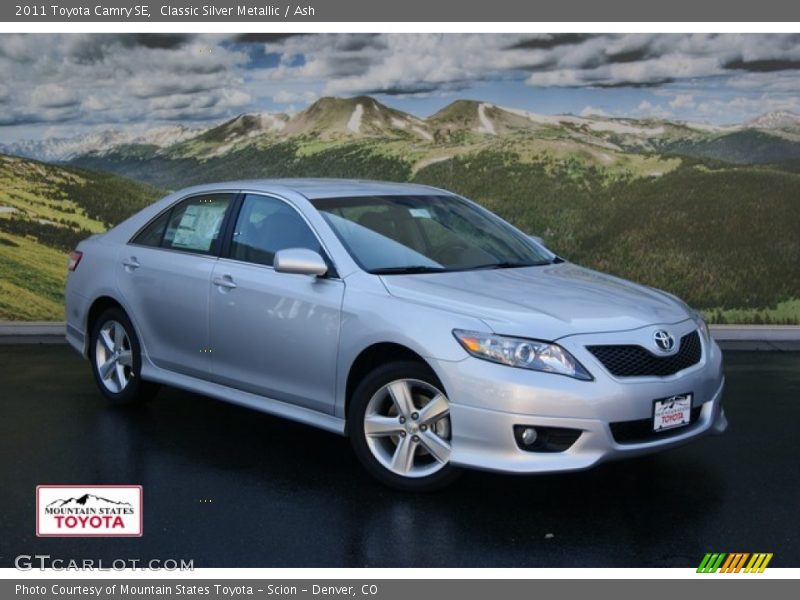 Classic Silver Metallic / Ash 2011 Toyota Camry SE