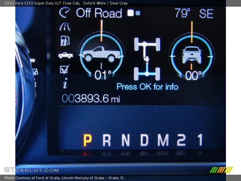  2011 F250 Super Duty XLT Crew Cab XLT Crew Cab Gauges