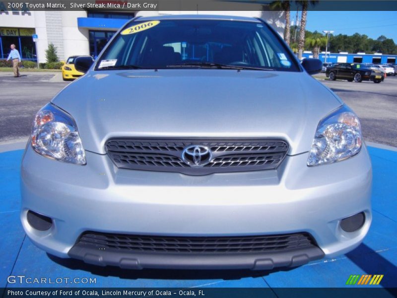 Silver Streak Mica / Dark Gray 2006 Toyota Matrix