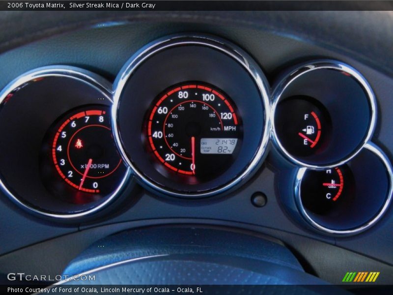 Silver Streak Mica / Dark Gray 2006 Toyota Matrix