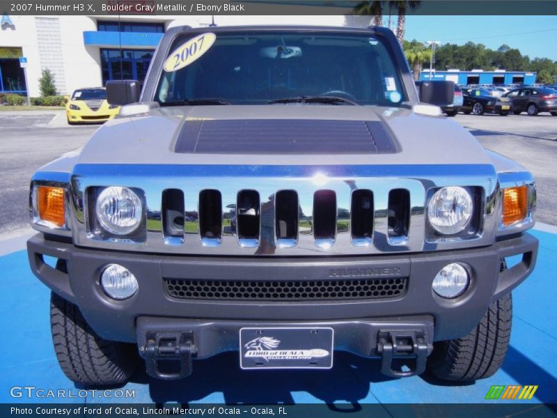 Boulder Gray Metallic / Ebony Black 2007 Hummer H3 X