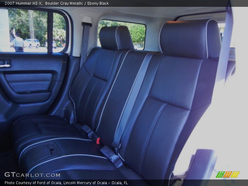 Boulder Gray Metallic / Ebony Black 2007 Hummer H3 X