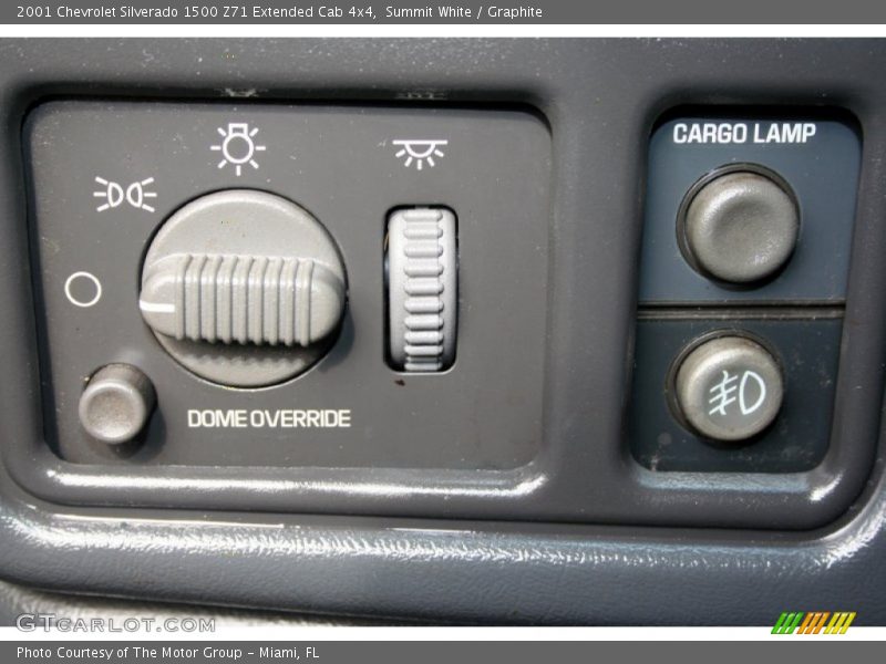 Summit White / Graphite 2001 Chevrolet Silverado 1500 Z71 Extended Cab 4x4