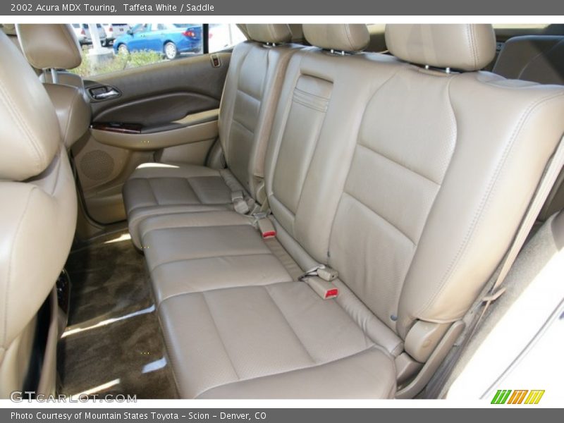 Taffeta White / Saddle 2002 Acura MDX Touring