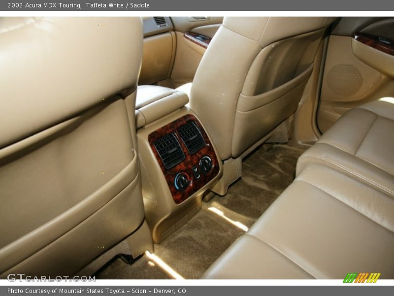 Taffeta White / Saddle 2002 Acura MDX Touring