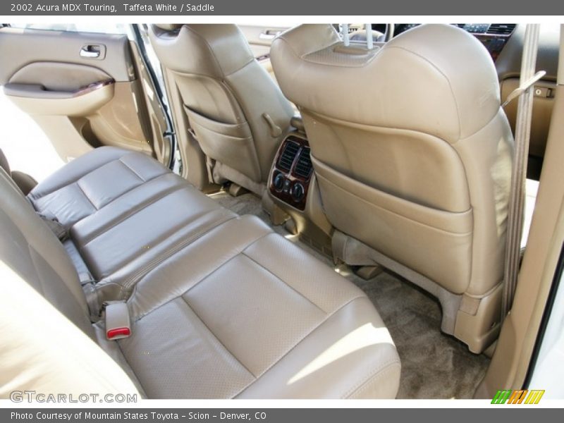Taffeta White / Saddle 2002 Acura MDX Touring