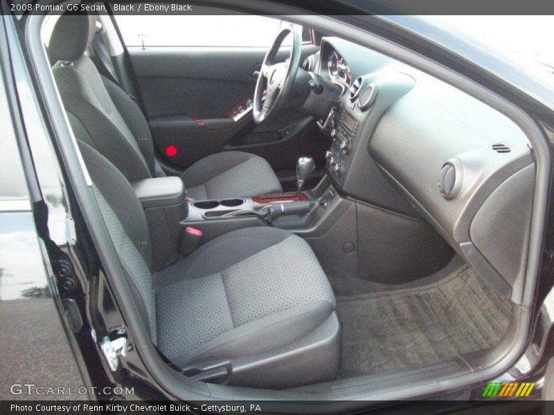Black / Ebony Black 2008 Pontiac G6 Sedan