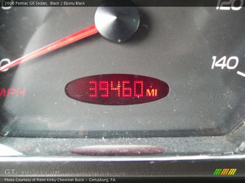 Black / Ebony Black 2008 Pontiac G6 Sedan
