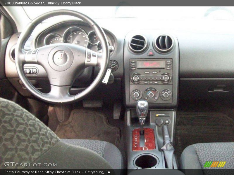 Black / Ebony Black 2008 Pontiac G6 Sedan