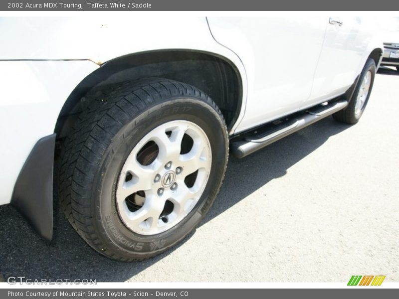 Taffeta White / Saddle 2002 Acura MDX Touring