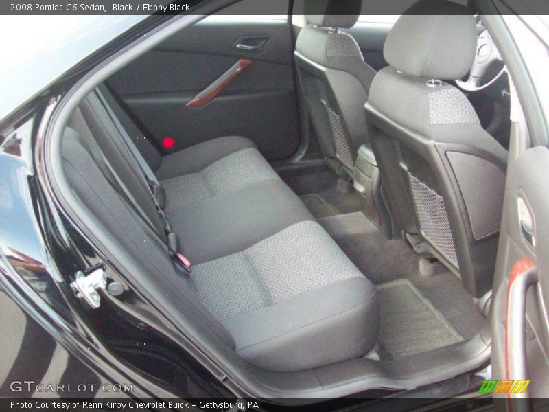 Black / Ebony Black 2008 Pontiac G6 Sedan
