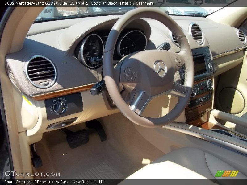 Obsidian Black Metallic / Cashmere 2009 Mercedes-Benz GL 320 BlueTEC 4Matic