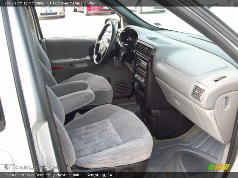 Galaxy Silver Metallic / Gray 2002 Pontiac Montana