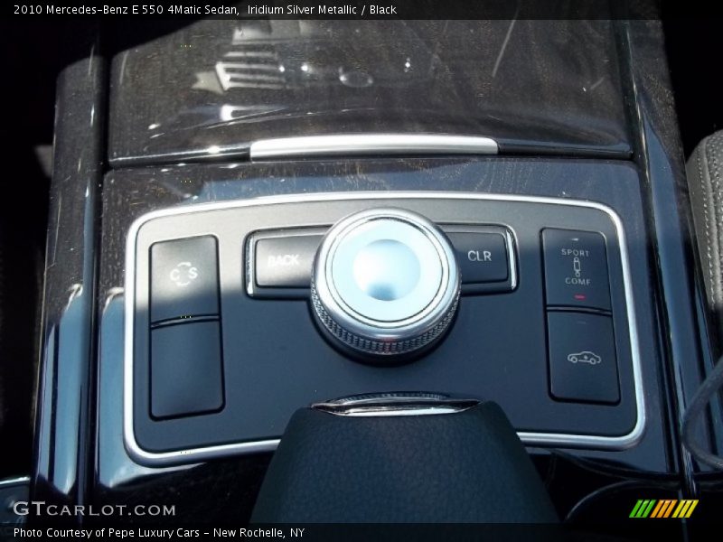 Iridium Silver Metallic / Black 2010 Mercedes-Benz E 550 4Matic Sedan