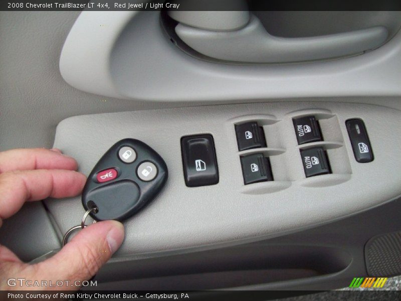 Red Jewel / Light Gray 2008 Chevrolet TrailBlazer LT 4x4