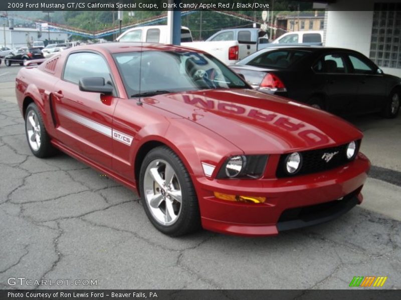 Front 3/4 View of 2009 Mustang GT/CS California Special Coupe