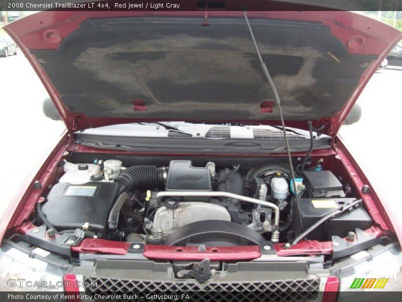 Red Jewel / Light Gray 2008 Chevrolet TrailBlazer LT 4x4