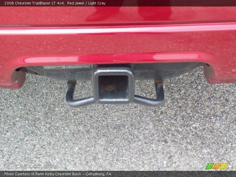 Red Jewel / Light Gray 2008 Chevrolet TrailBlazer LT 4x4