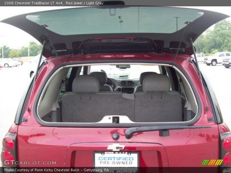 Red Jewel / Light Gray 2008 Chevrolet TrailBlazer LT 4x4