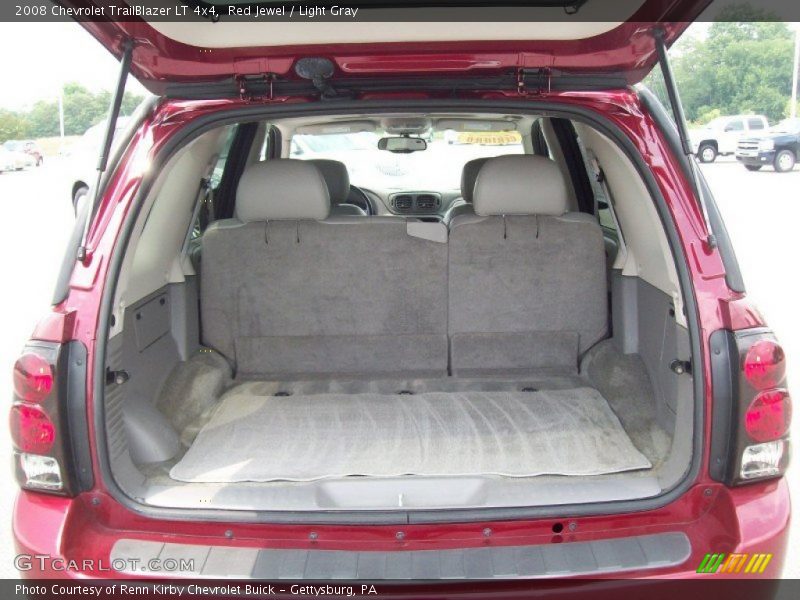 Red Jewel / Light Gray 2008 Chevrolet TrailBlazer LT 4x4