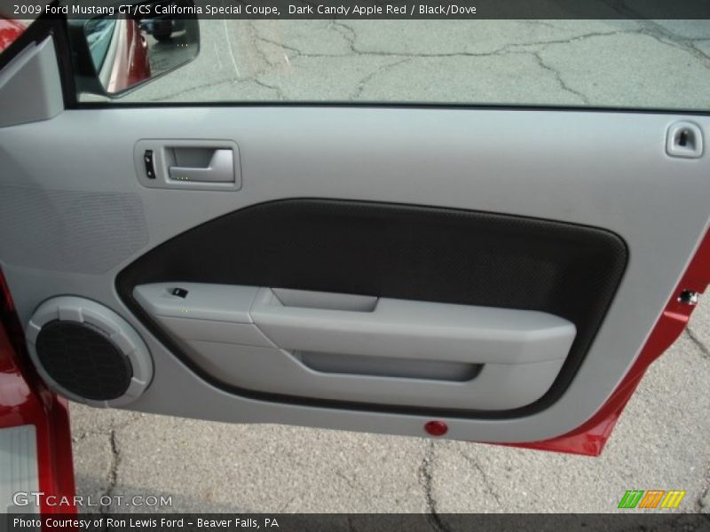 Door Panel of 2009 Mustang GT/CS California Special Coupe