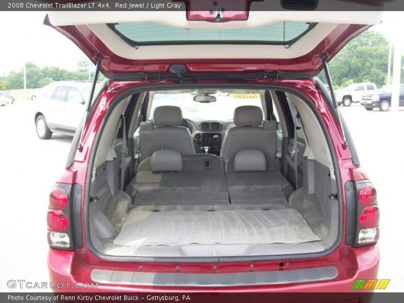 Red Jewel / Light Gray 2008 Chevrolet TrailBlazer LT 4x4