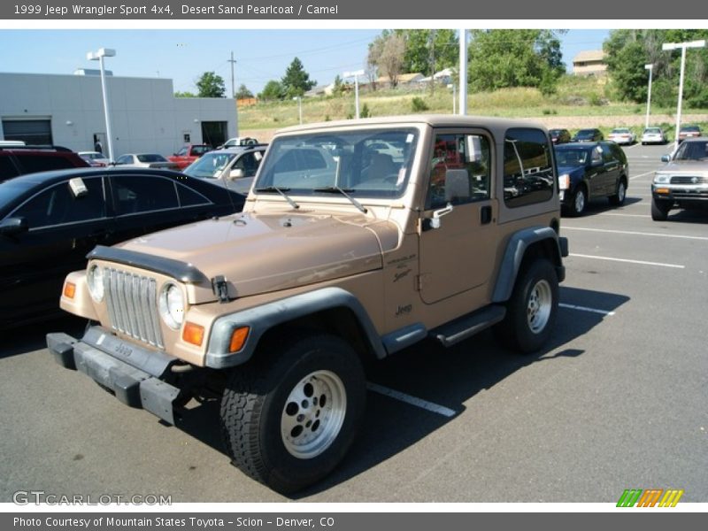 Desert Sand Pearlcoat / Camel 1999 Jeep Wrangler Sport 4x4