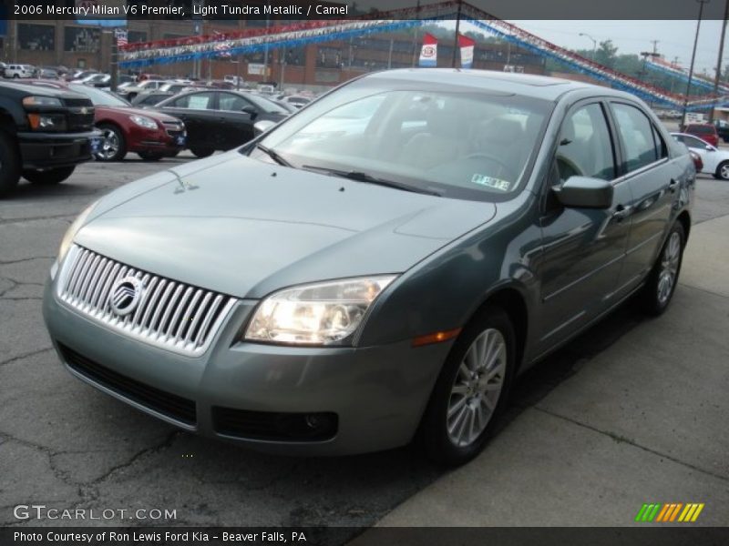 Light Tundra Metallic / Camel 2006 Mercury Milan V6 Premier