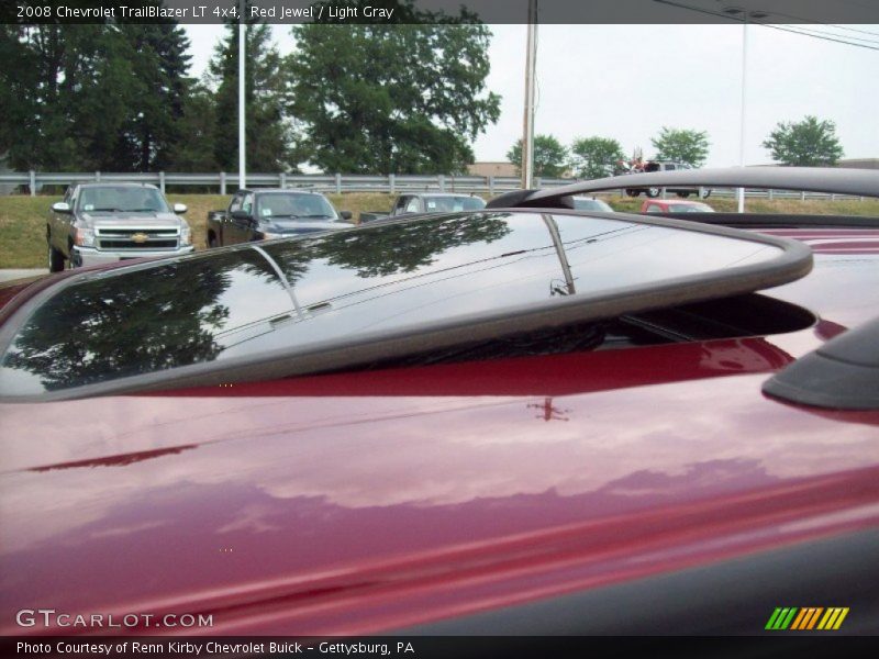 Red Jewel / Light Gray 2008 Chevrolet TrailBlazer LT 4x4