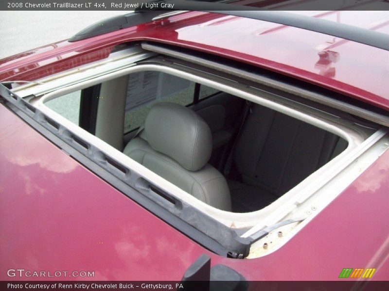Red Jewel / Light Gray 2008 Chevrolet TrailBlazer LT 4x4