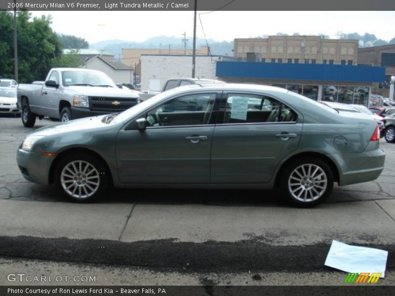 Light Tundra Metallic / Camel 2006 Mercury Milan V6 Premier