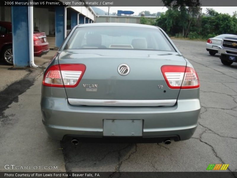 Light Tundra Metallic / Camel 2006 Mercury Milan V6 Premier