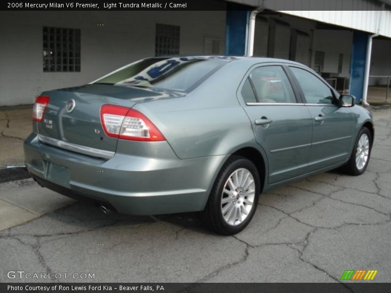 Light Tundra Metallic / Camel 2006 Mercury Milan V6 Premier