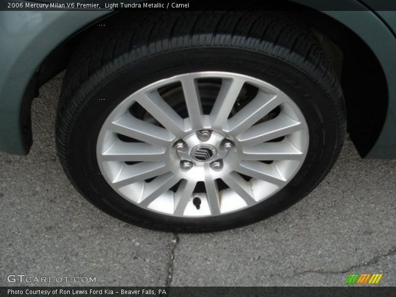 Light Tundra Metallic / Camel 2006 Mercury Milan V6 Premier
