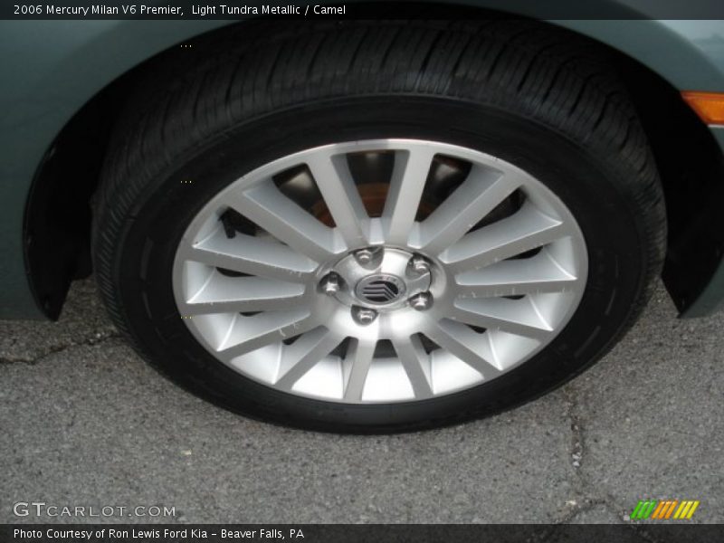 Light Tundra Metallic / Camel 2006 Mercury Milan V6 Premier