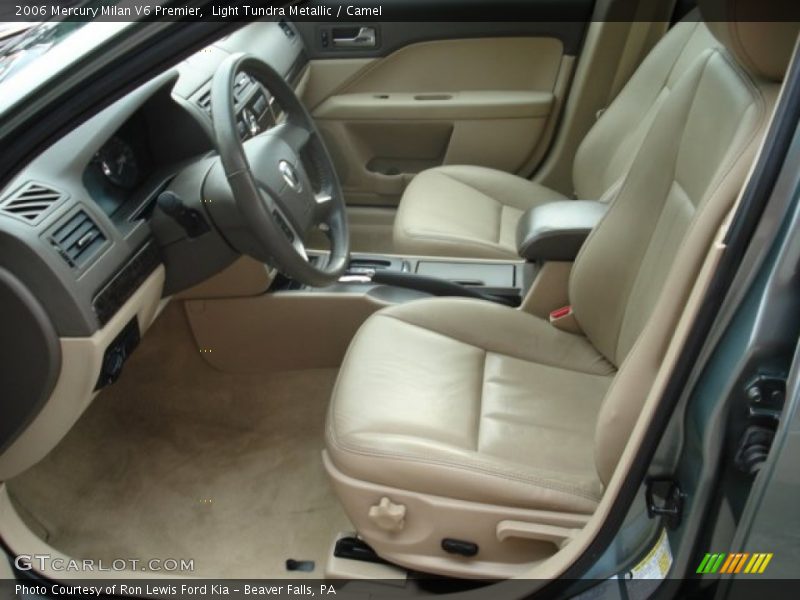 Light Tundra Metallic / Camel 2006 Mercury Milan V6 Premier