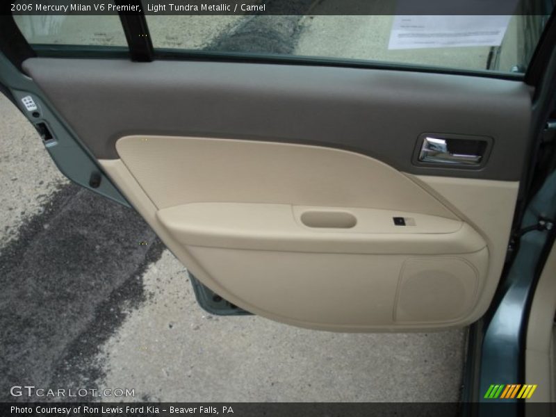 Light Tundra Metallic / Camel 2006 Mercury Milan V6 Premier