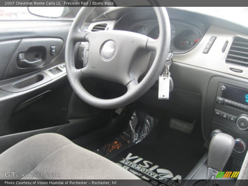Precision Red / Ebony Black 2007 Chevrolet Monte Carlo LS