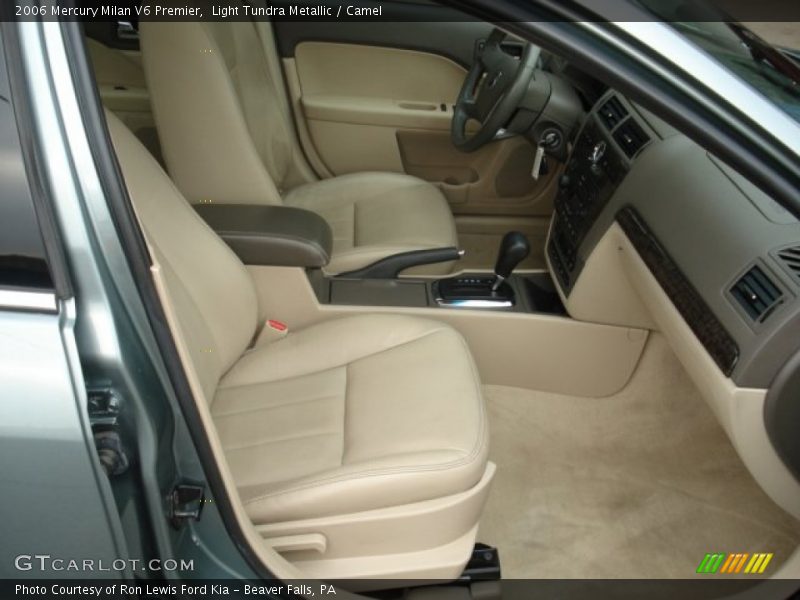 Light Tundra Metallic / Camel 2006 Mercury Milan V6 Premier