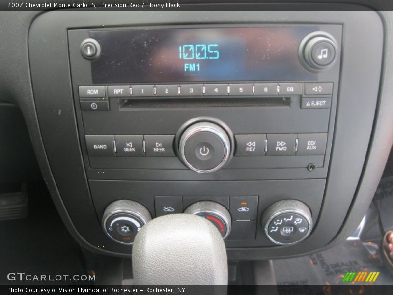 Controls of 2007 Monte Carlo LS