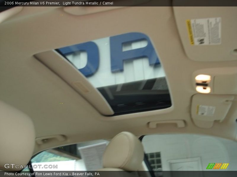 Light Tundra Metallic / Camel 2006 Mercury Milan V6 Premier