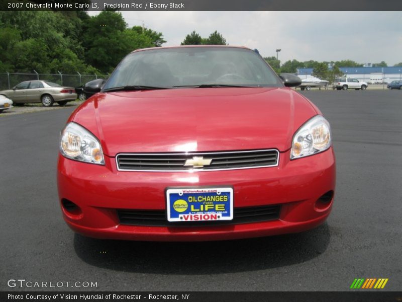 Precision Red / Ebony Black 2007 Chevrolet Monte Carlo LS