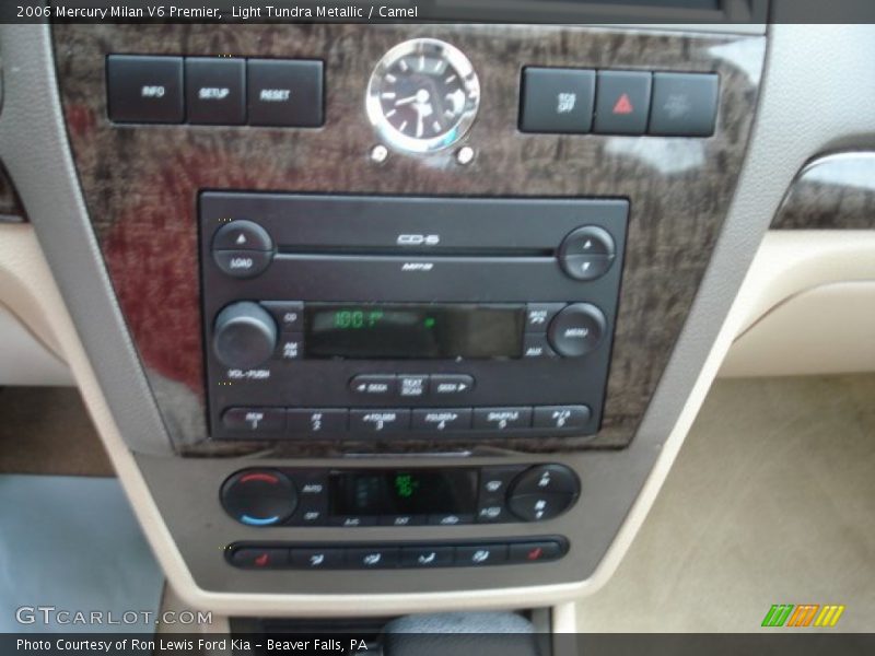 Light Tundra Metallic / Camel 2006 Mercury Milan V6 Premier
