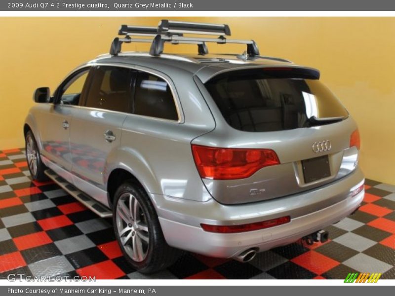 Quartz Grey Metallic / Black 2009 Audi Q7 4.2 Prestige quattro