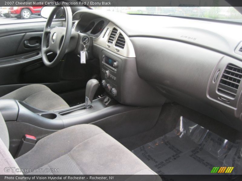 Precision Red / Ebony Black 2007 Chevrolet Monte Carlo LS
