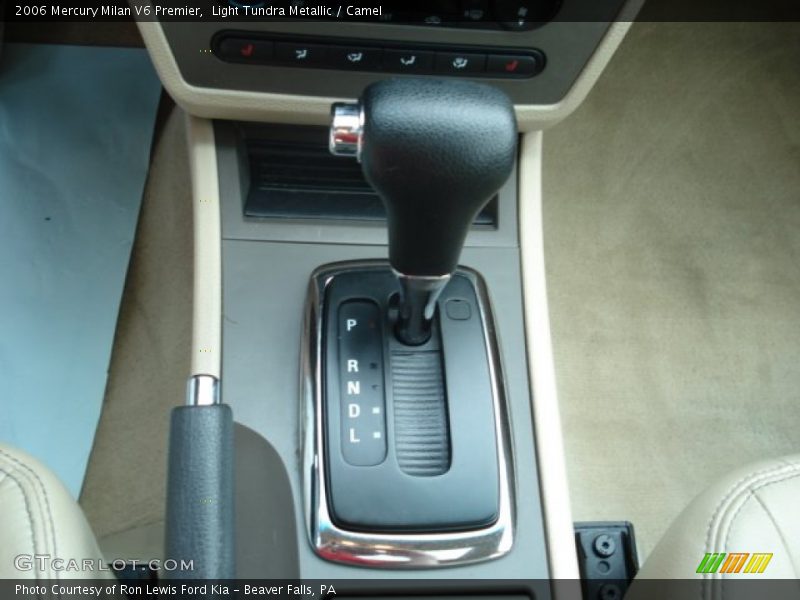 Light Tundra Metallic / Camel 2006 Mercury Milan V6 Premier